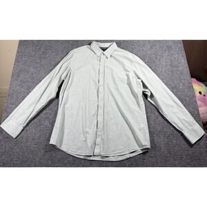Banana Republic Men's XL Mint Green Button Up Shirt Long Sleeve Casual Dress